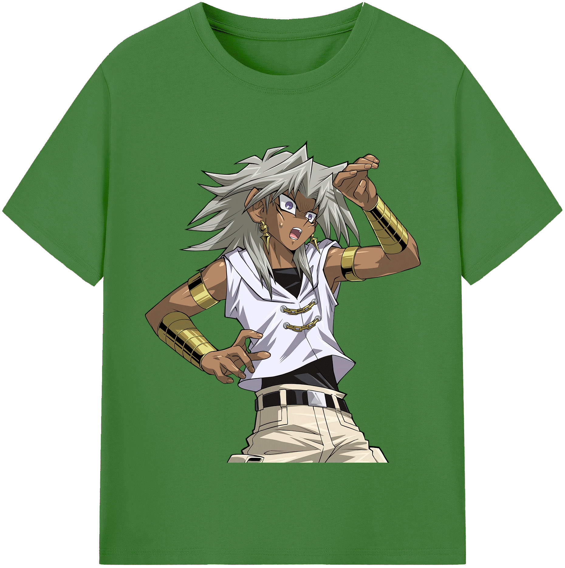 （画像用） 遊☆戯☆王 Yu-Gi-Oh! レディースカジュアルプリントTシャツ（綿100％）